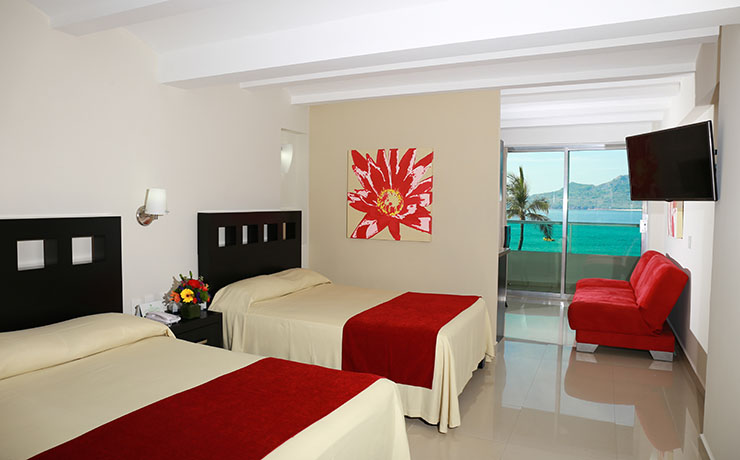 Hotel Suites Las Flores Beach Mazatlán-2