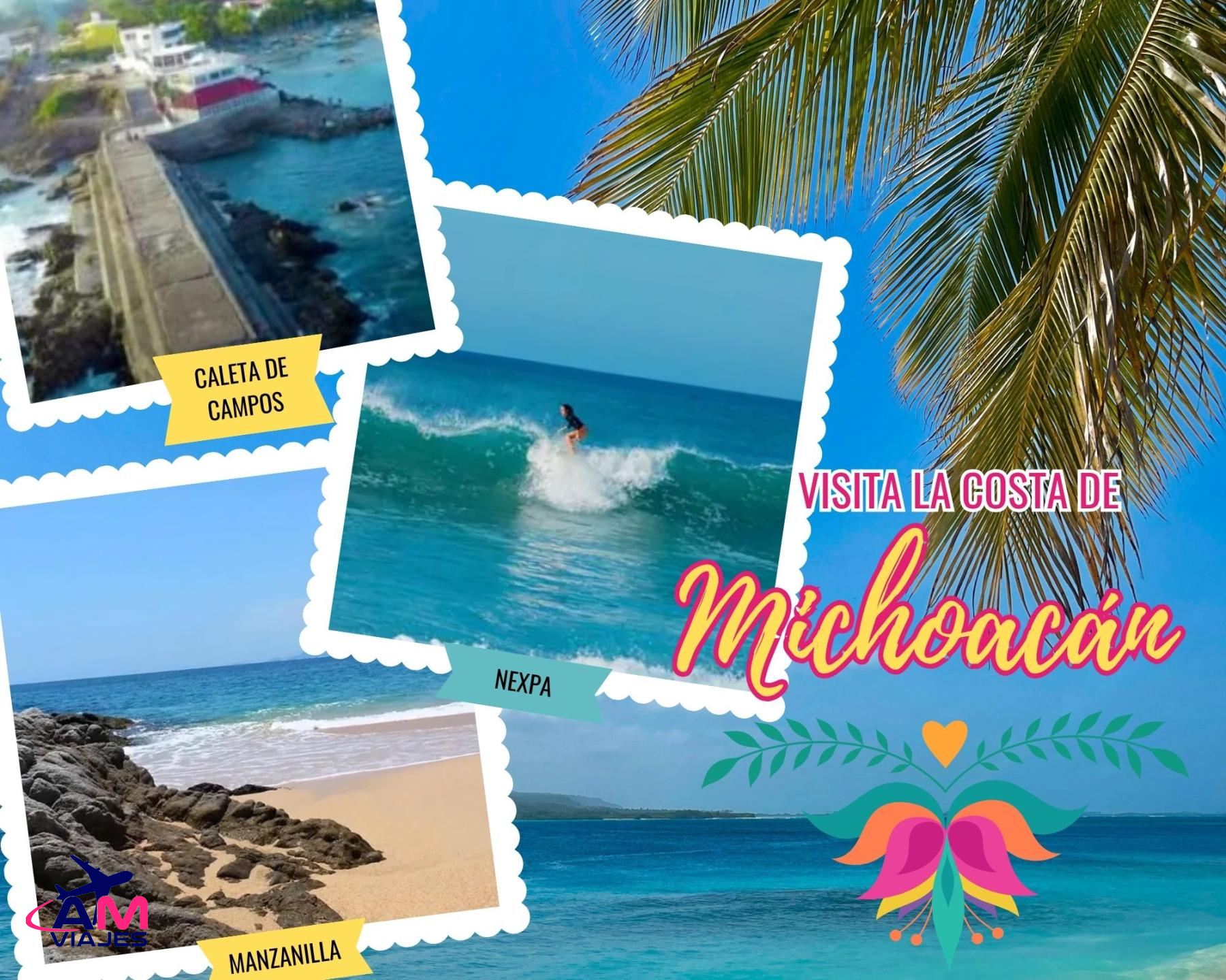 Visita la costa Michoacana